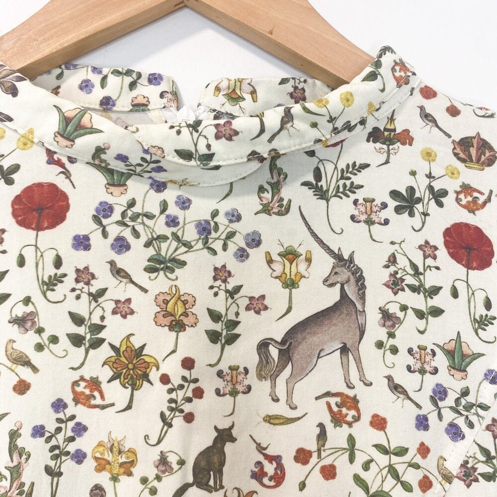 Samantha Pleet passion dress in ivory illuminated print - Picture 4 of 15